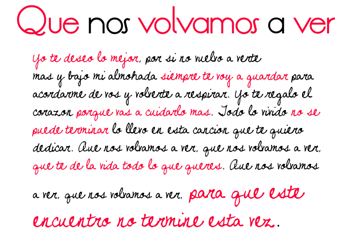 Acordarme de vos y volverte a respirar