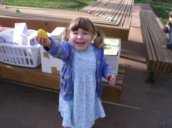 Gracie at Easter 2010