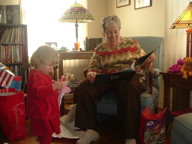 Grandma Carol with Gracie