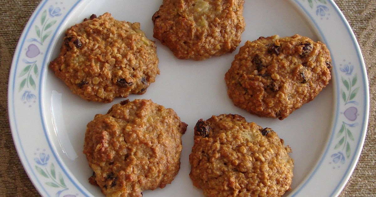 Low Fat Pineapple Oatmeal Cookies Veg Inspirations
