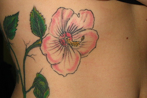 Label: Hibiscus Flower Tattoos