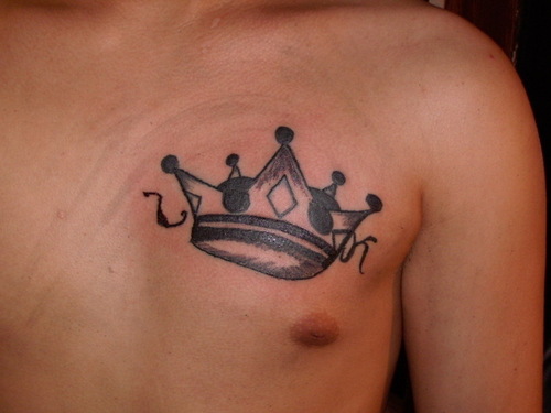 Crown Tattoo Style - Chest Tattoos