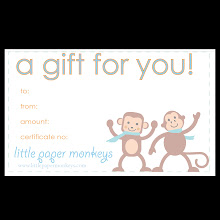 gift certificates available too....