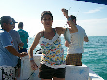 The first catch of the day!