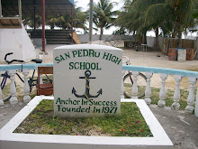 San Pedro High Sign in Front of School