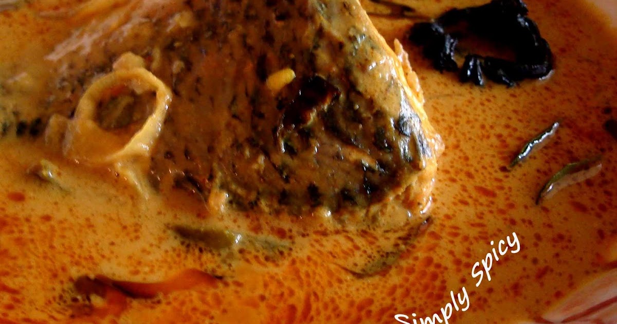 Fish in coconut milk gravy