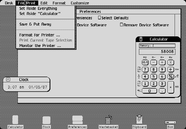 Computer Program User Interface