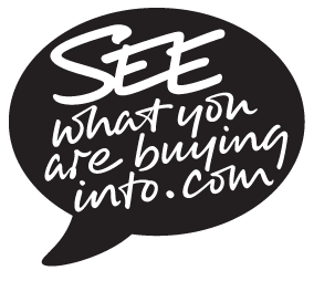 The SEE What You Are Buying Into Logo