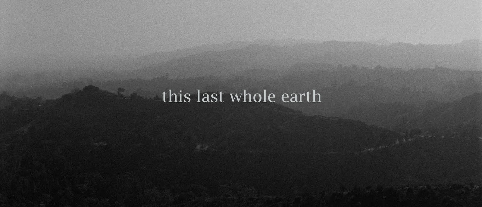 this last whole earth