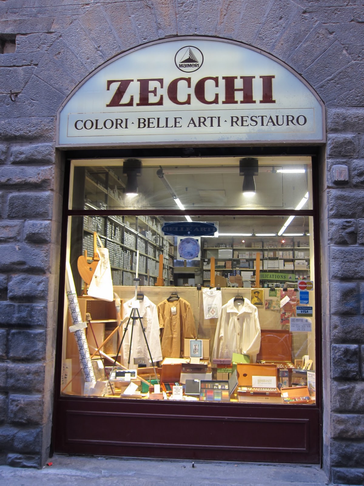 Karen F. Rose My Painting Journey Zecchi in FlorenceArt Supplies