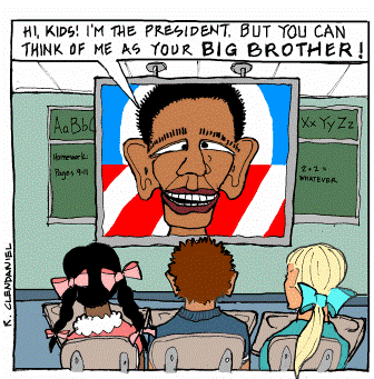 Obama and the kids