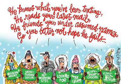 political Christmas cartoons