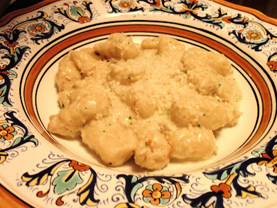 Gnocchi di patate con salsa di noci