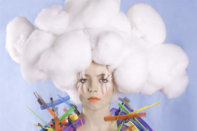 head in the clouds