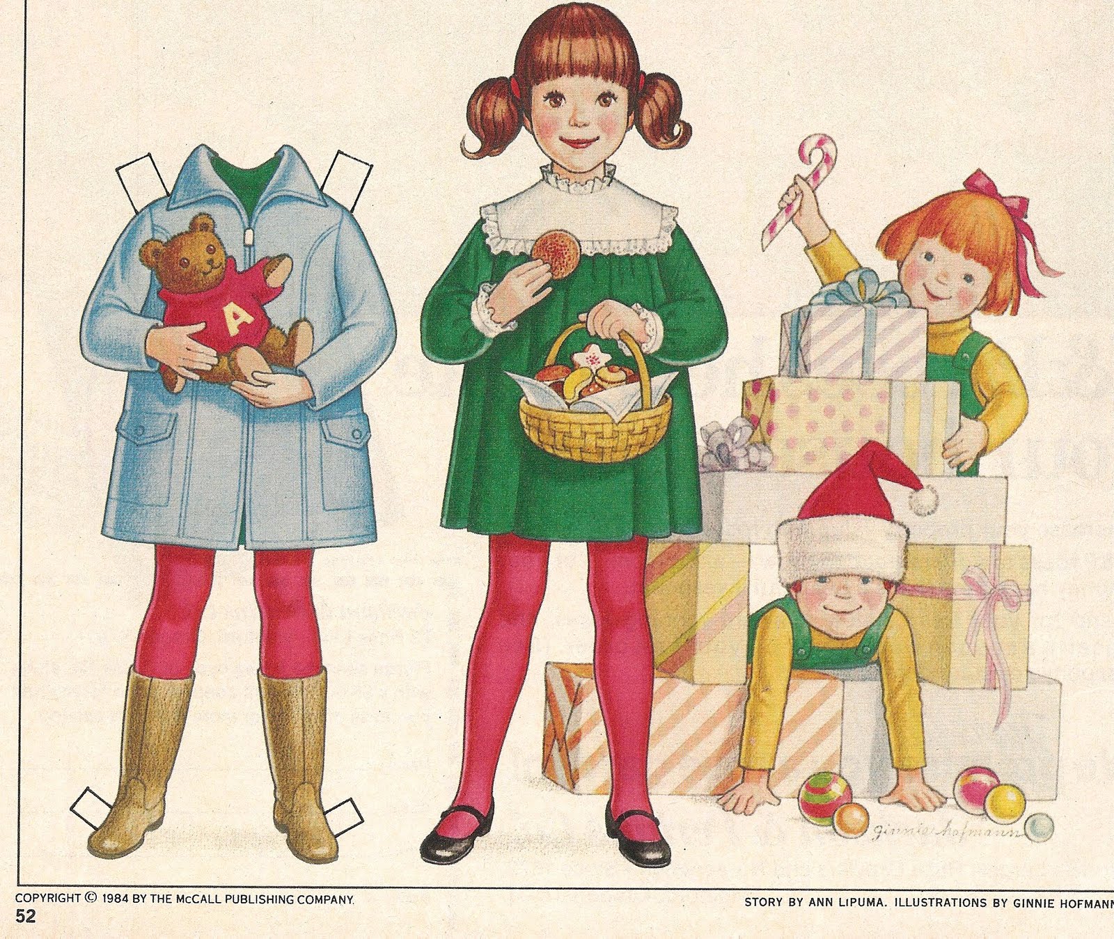Mostly Paper Dolls Betsy McCall's Best Present, 1984