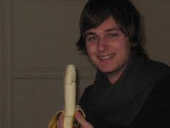 Mark looking a little chummy with that Banana