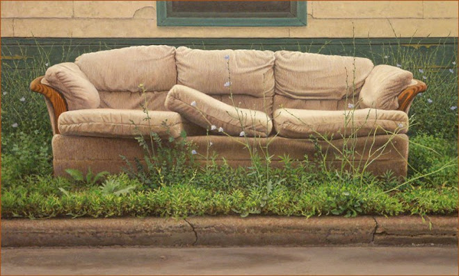 Couch Art On Kenilworth Ave. N, Hamilton Ontario.