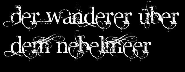 Der Wanderer über dem Nebelmeer