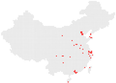 Penglai China Map