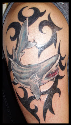 Tatto  on Purchasing In Tattoos  Shark Tattoos Photo