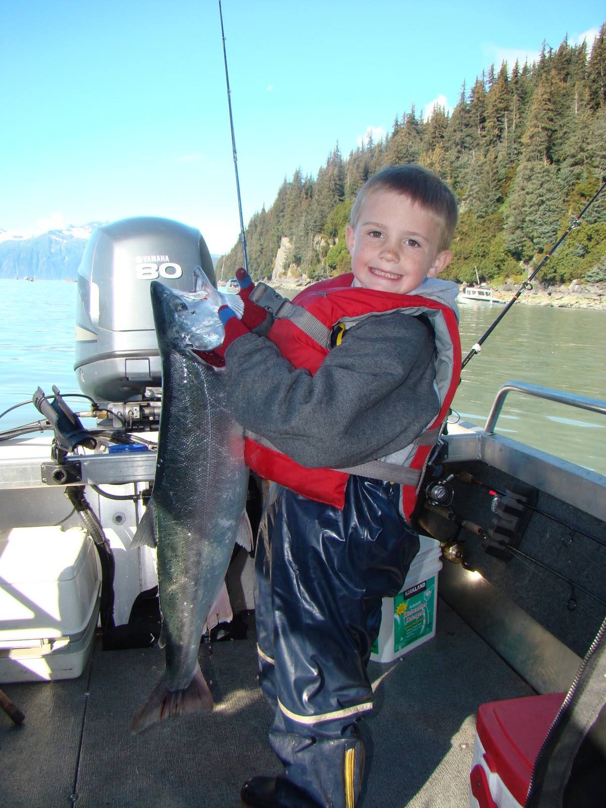 Life with 3 boys: Valdez silver fishing