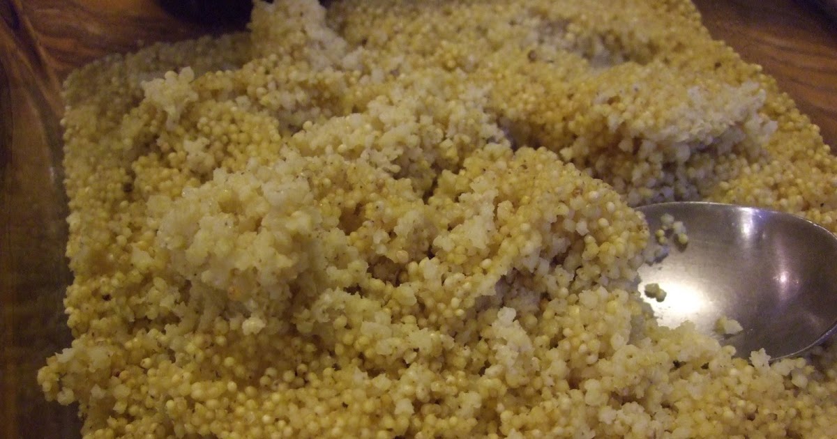 Eaten anything interesting lately? Millet Groats (kasza jaglana)