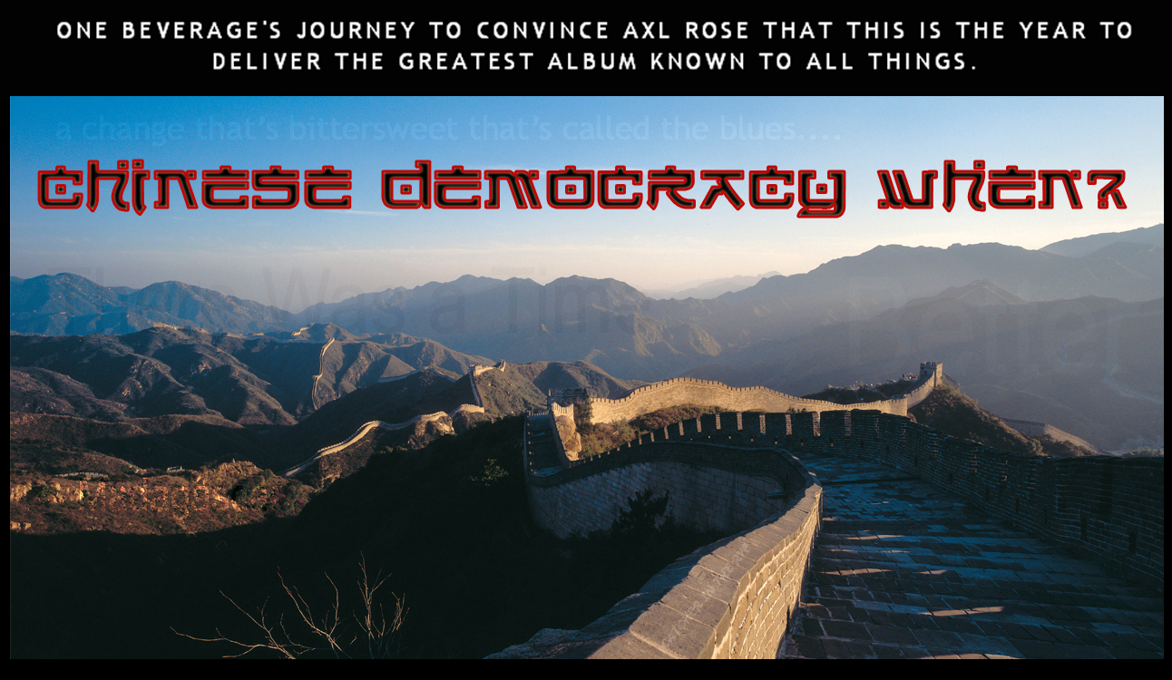 Chinese Democracy When