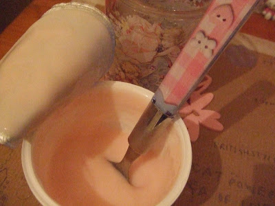 pink custard