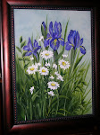 Iris in a frame