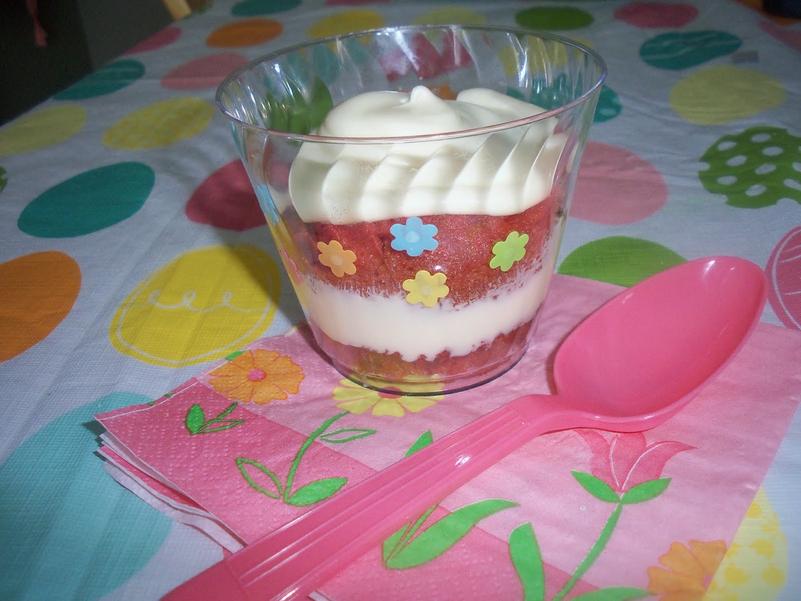 Punkin and Bean Cakes in a Cup