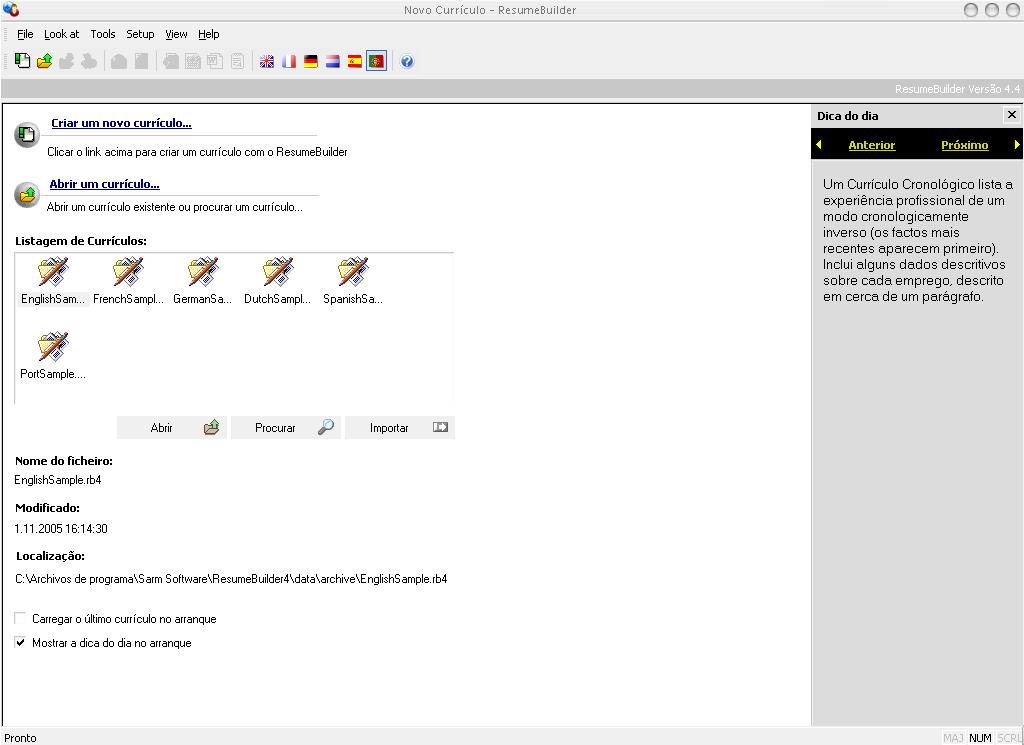 Sarmsoft Resume Builder+seria+crack