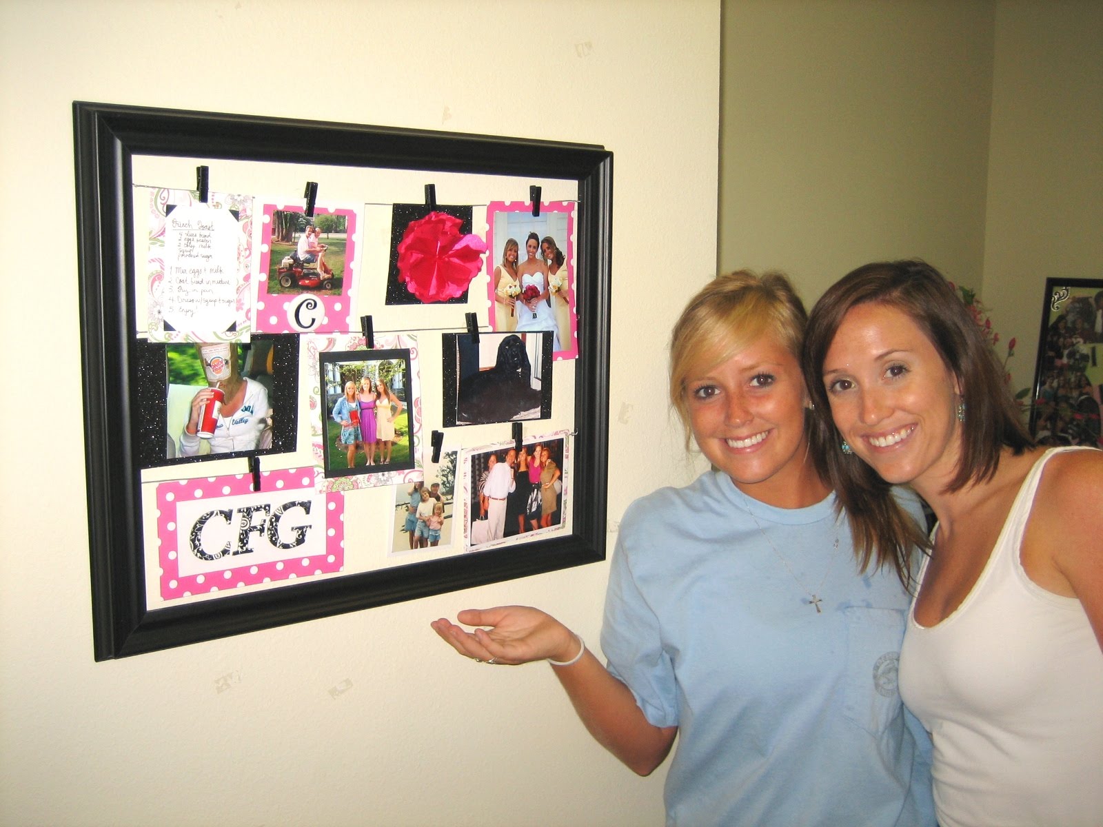 Ten June DIY Wire + Clothespin Picture Frame