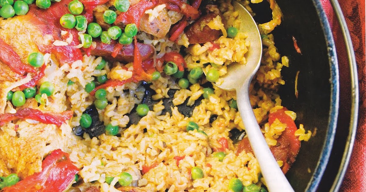 Over Rice Brown Rice with Chicken and Chorizo