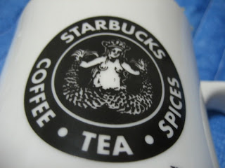 另一個杯子(2005) Logo 第一店有的棕色半裸美人魚