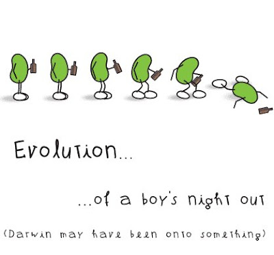 Funny Evolution Cartoon