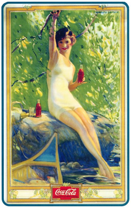 Vintage coke ad 