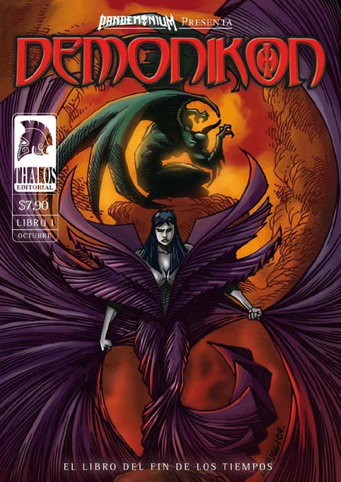 COVER:DEMONIKON PENCIL AND INK MERIGGI / COLOR MIROGLIO