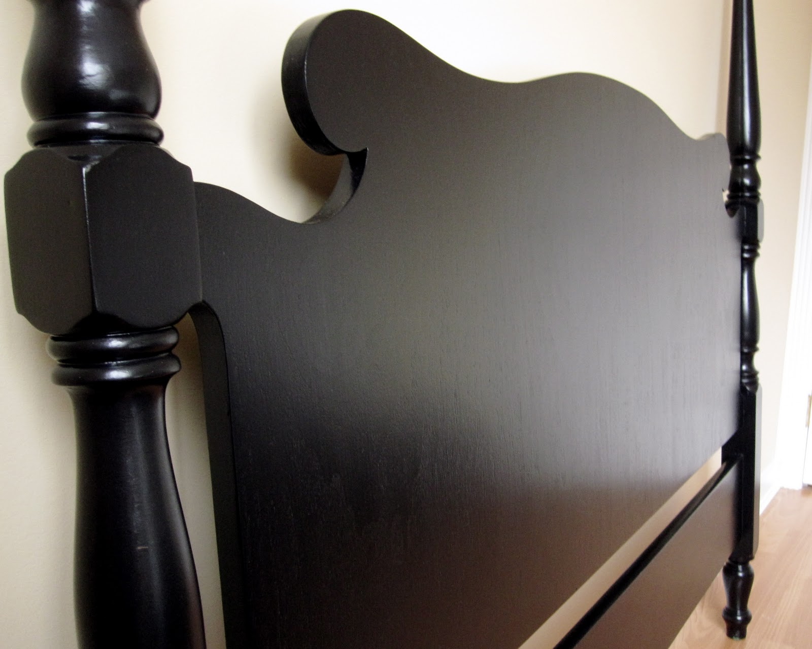 sweet tree furniture black antique double headboard