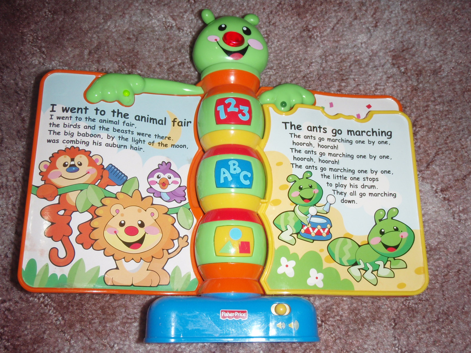 MY BABY WORLD FISHER PRICE laugh and learn storybook rhymes