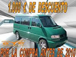 VW  T- 4 CALIFORNIA  2.5  T.D.I.  102 C.V   AÑO  1997