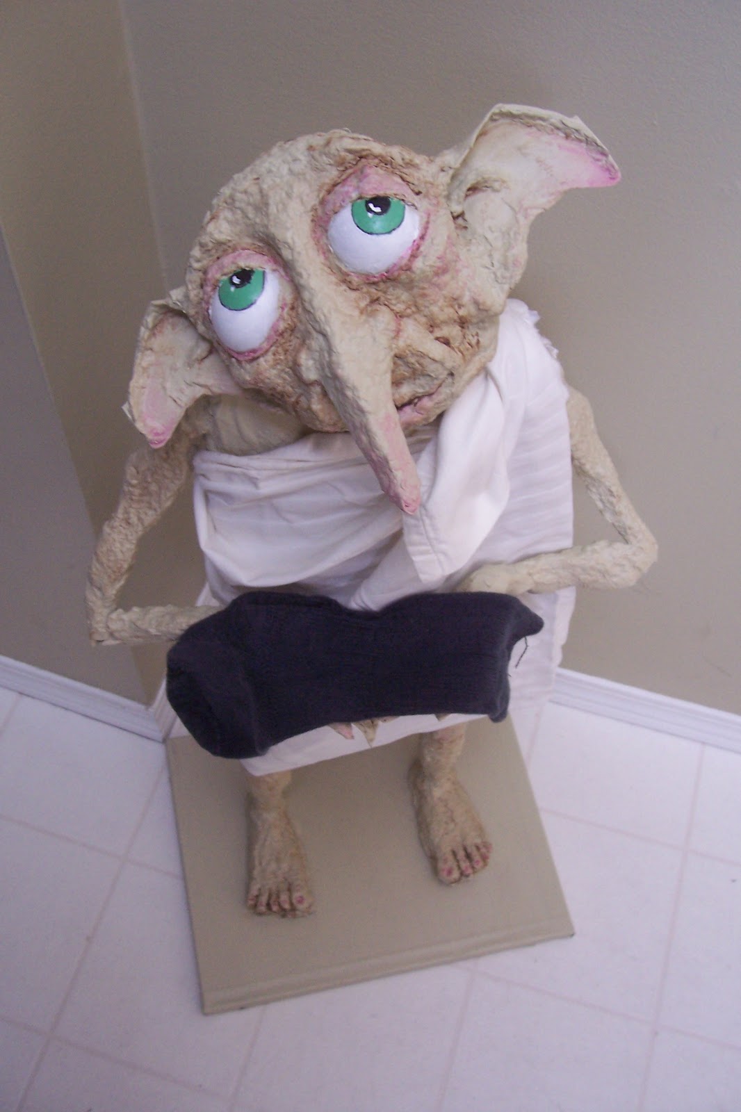 Paper mache eggs picture