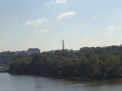 dc and gtown campus in distance