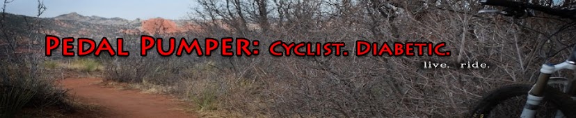 Pedal Pumper. Cyclist. Diabetic.