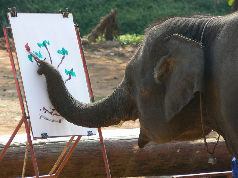 Painting Of Elephant