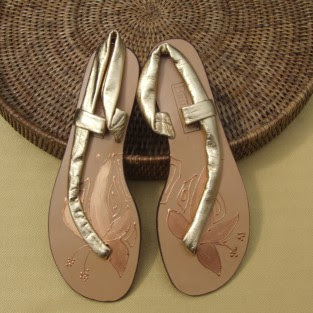 handcrafted leather sandal