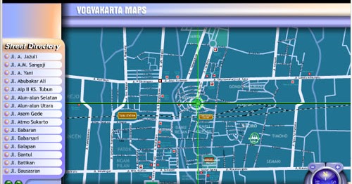 Jogja Paradise: Map of Jogja