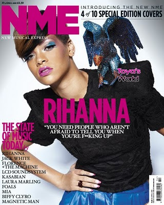nme magazine cover.