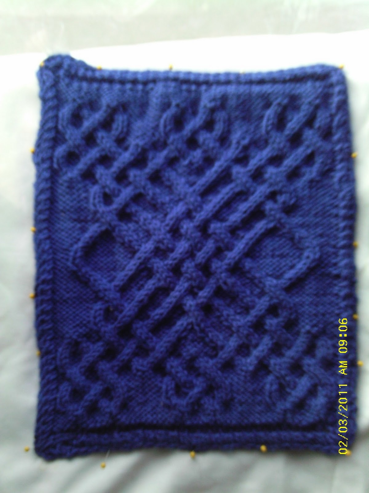 Celtic Knot Knit