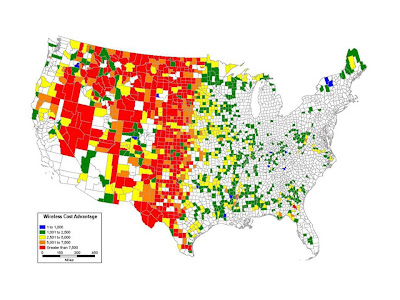 El mapa con las diferencias de precio. Fuente: Battle Group