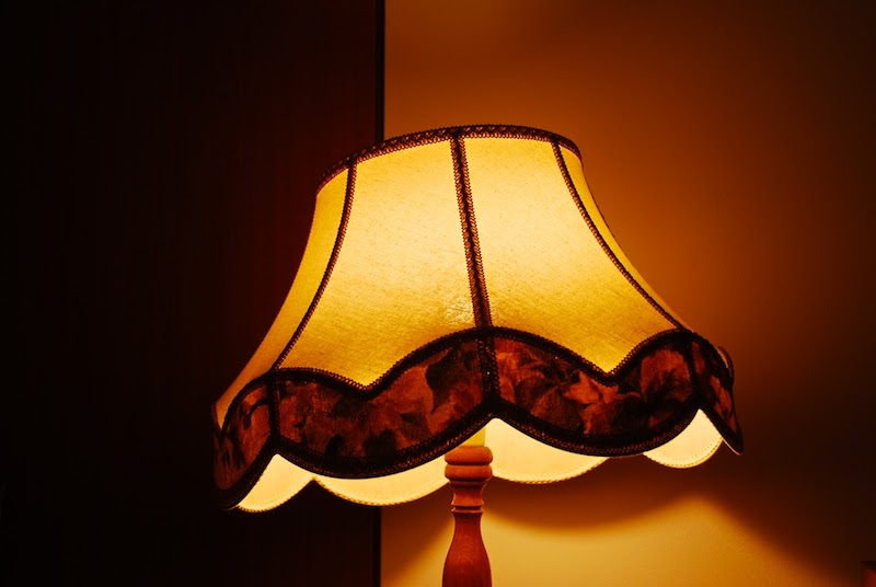 Oldfashioned Lighting at Home Old fashioned Lamp Shades
